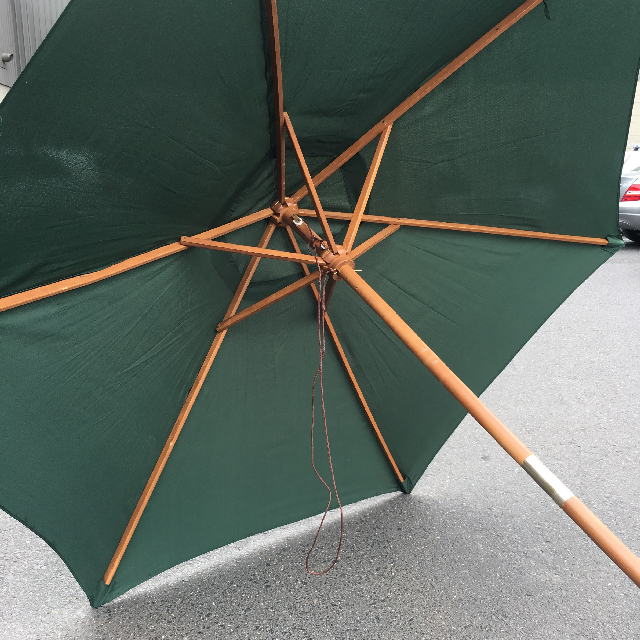 UMBRELLA, Market - Dark Green 2.4m Diameter